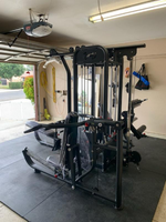 MDF 4 Stack Megatron Compact Multi-Gym -Leg Extension & Curl, Lat Pull, Low Row, Multi-Press - Buy & Sell Fitness