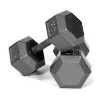 Troy (3-25 lb) Hex Dumbbell Set w/ Rack - Buy & Sell Fitness
