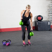 Body-Solid Vinyl Dipped Kettlebells Sold individually and in Sets - Buy & Sell Fitness
